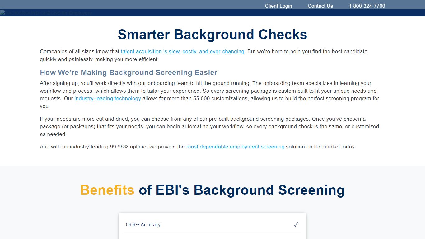 Employment Background Checks | Background Check Companies | EBI ...